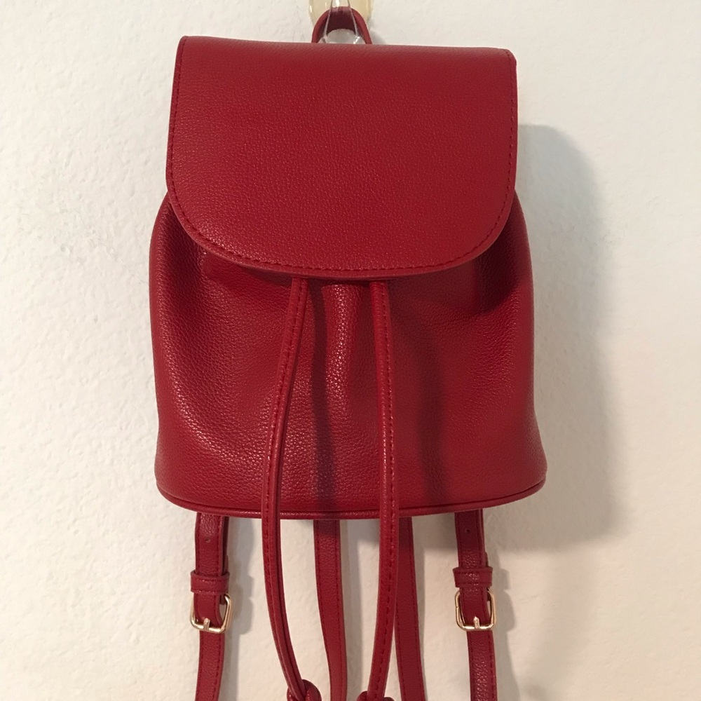 Red Mini Forever 21 Backpack